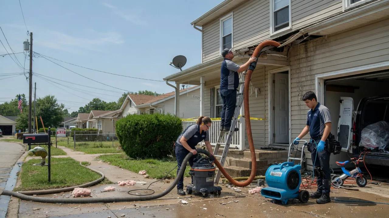 Water Damage Restoration in Sandyville, WV near me